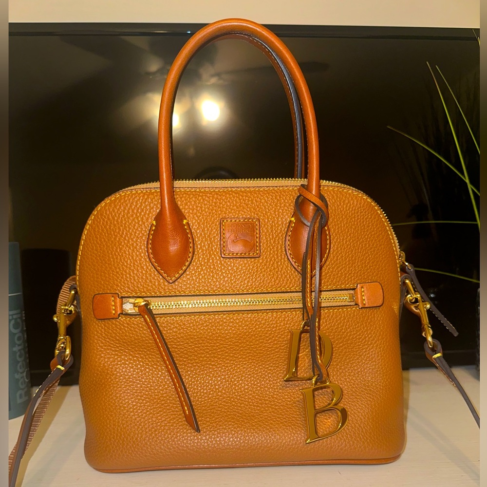 Dooney & Bourke Pebble Grain Domed Satchel